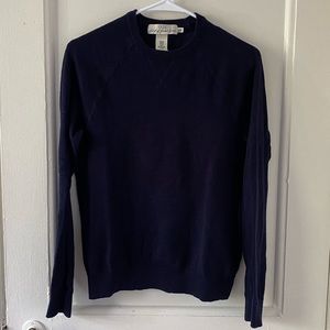 H&M | Sweaters | Hm Label Of Graded Goods Xs Navy Crewneck ...